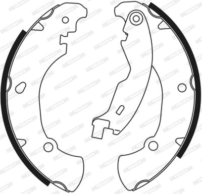 Brake Shoe Set FSB555