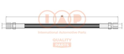 Тормозной шланг IAP QUALITY PARTS 708-20052 для DAEWOO NUBIRA
