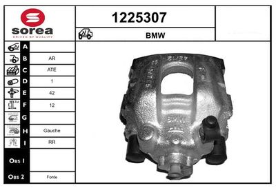 BREMSSATTEL SNRA 1225307