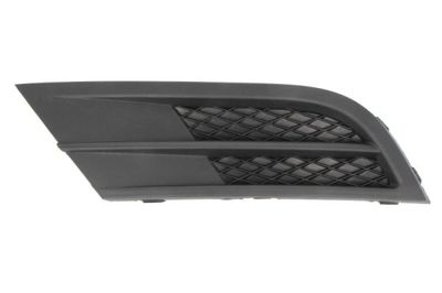 Voorbumper afdekking Voor Links (plastic, zwart) past: VW JETTA IV 09.14-01.18