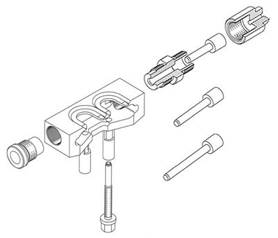 AUSDRüCKER QUERLENKERKLEMMSCHRAUBE GEDORE KL025040 3