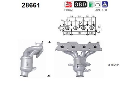 Katalizator AS 28661