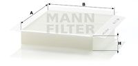 Filter, kupéventilation MANN-FILTER CU 2338