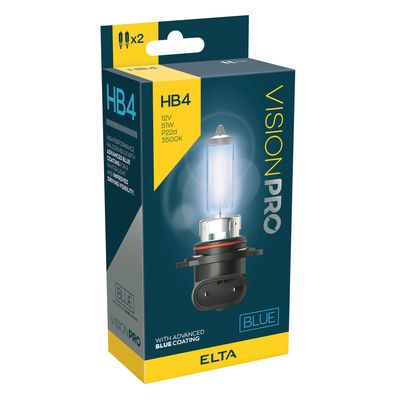 Žárovka, hlavní světlomet ELTA AUTOMOTIVE EBHB4BLUETR