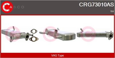 Chladič, recirkulace spalin CASCO CRG73010AS