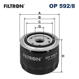 OP 592/8 FILTRON Масляный фильтр