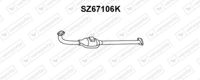 Катализатор VENEPORTE SZ67106K для SUZUKI SWIFT