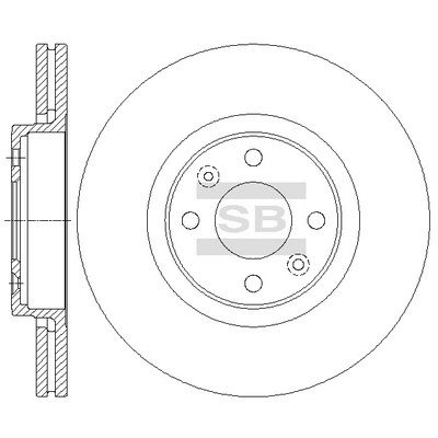 спирачен диск Hi-Q SD3065