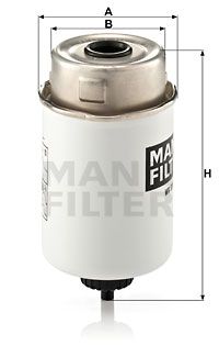 MANN-FILTER WK 8015 Паливний фільтр для LAND ROVER (Ленд ровер)