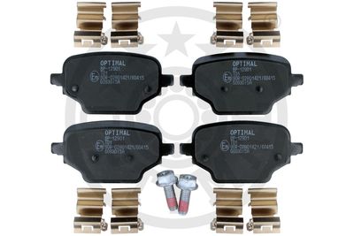 Zestaw klocków hamulcowych, hamulce tarczowe OPTIMAL BP-12901