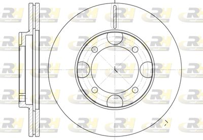 ROADHOUSE 6827.10 Тормозные диски для HYUNDAI LANTRA I (J-1) 1.5 i.e.