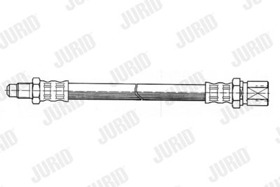 Тормозной шланг JURID 171450J для LADA 111