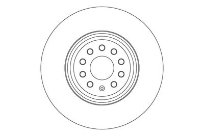 Tarcza hamulcowa TRW DF6770S
