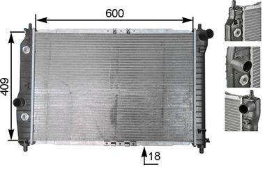 MAHLE Kühler, Motorkühlung