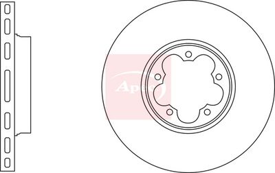 APEC Brake Disc DSK3140