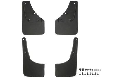 Spatlap Achter/Voor Links/Rechts (set 4 stuks.) past: SUZUKI JIMNY GJ 10.18-