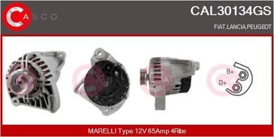 Генератор CASCO CAL30134GS для LANCIA Y