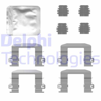 DELPHI LX0780 Комплектуючі дискового гальмівного механізму 