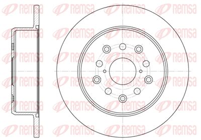 Тормозной диск REMSA 6752.00 для LEXUS SC