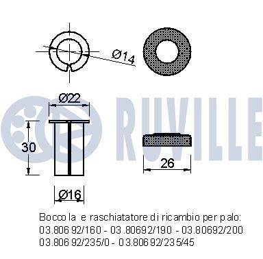 INTINZATOR CUREA CUREA DISTRIBUTIE RUVILLE 541387 1