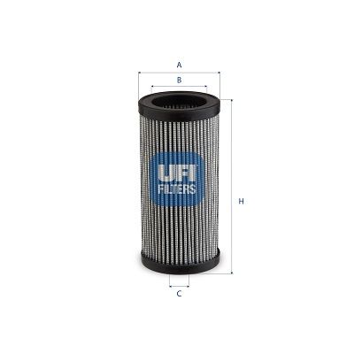 Hydraulisch filter (patroon) past: ROTTNE
