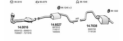 SISTEM DE ESAPAMENT ASSO ART0918