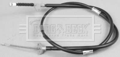 Cable Pull, parking brake Borg & Beck BKB2442