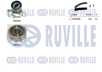 Комплект ремня ГРМ RUVILLE 550072 для TOYOTA HILUX
