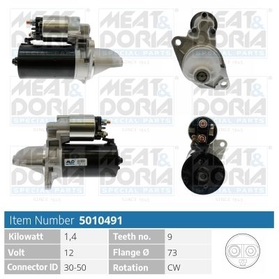 Rozrusznik MEAT & DORIA 5010491