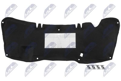 Garso izoliacijos medžiaga, variklio niša