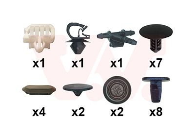 MONTAGESATZ MOTORHAUBE