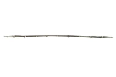 Bumper valance Achter Bodem (chroom/zwart) past: TOYOTA SIENNA 05.20-