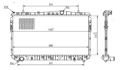 RADIATOR RACIRE MOTOR