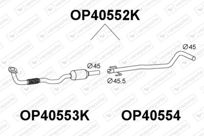 VENEPORTE OP40552K Катализатор для OPEL CORSA C (X01) 1.7 DI (F08, F68) VENEPORTE OP40552K Катализатор для OPEL CORSA C (X01) 1.7 DI (F08, F68)