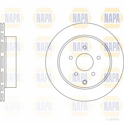 Brake Disc NAPA NBD5779