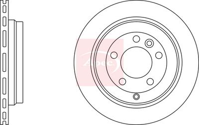 APEC Brake Disc DSK2428