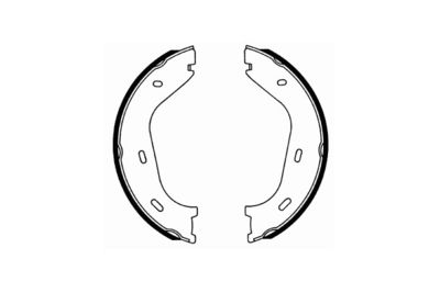 Zestaw szczęk hamulcowych, hamulec postojowy SCT - MANNOL SS 515