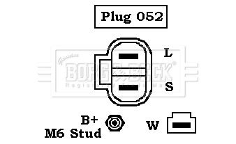 Генератор BORG & BECK BBA2899 для MAZDA MX-5