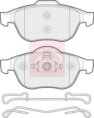 DriveTec Brake Pads DBPPAD1685
