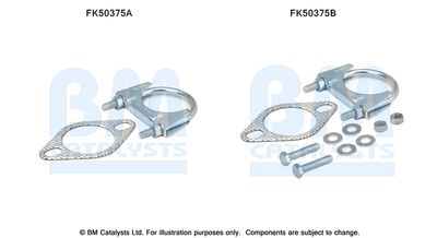 Монтажен комплект, изпускателна тръба BM Catalysts FK50375