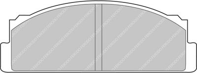 BREMSBELAGSATZ SCHEIBENBREMSE