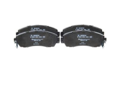 Комплект тормозных колодок, дисковый тормоз BOSCH 0 986 494 308 для HONDA CROSSTOUR