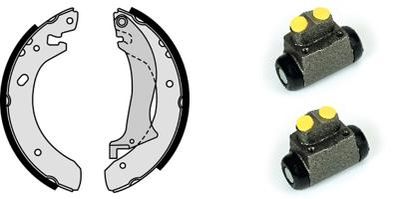 Комплект тормозных колодок BREMBO H 44 001 для LAND ROVER FREELANDER