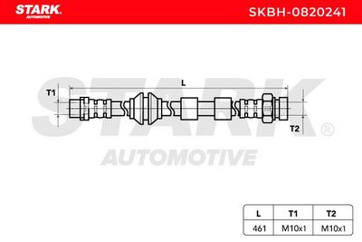 спирачен маркуч STARK SKBH-0820241