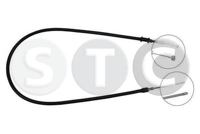 Тросик, cтояночный тормоз STC T481990 для HYUNDAI LANTRA