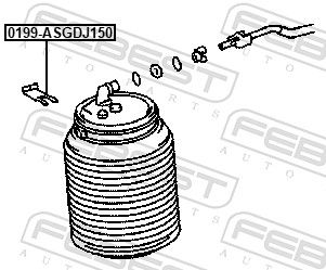 BUCSA ELEMENT SUSTINERE ARC FOI FEBEST 0199ASGDJ150 1