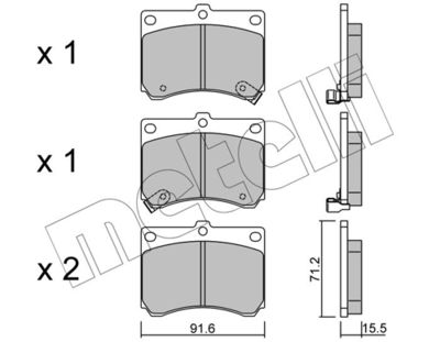 SET PLACUTE FRANA FRANA DISC