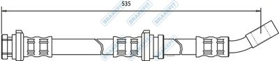 APEC Brake Hose BHO4095