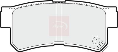 APEC Brake Pad Set, disc brake PAD1245