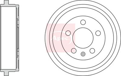APEC Brake Drum DRM9936